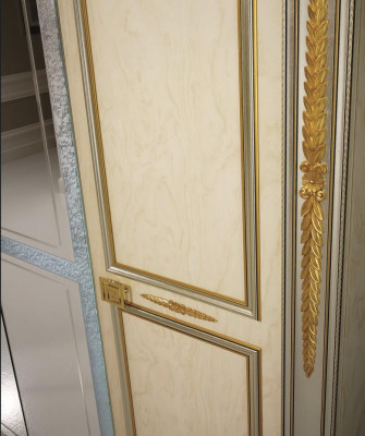 Šatní skříň ložnice dřevěná skříň moderní styl luxusní klasická