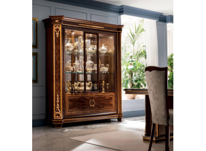 Regál Vitrína Skříň Komoda Sideboard Baroko Rokoko.