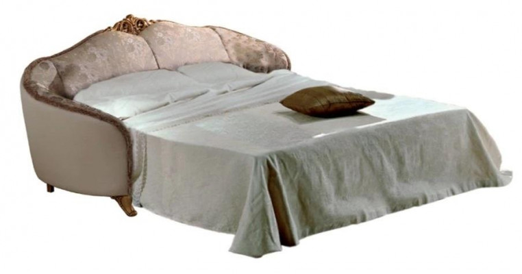 Pohovka Rozkládací pohovka Designer 3místná pohovka s funkcí postele Pohovka z textilie Potah na pohovku