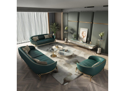 Sofa set 3 + 2 + 1 sezení Design upholstered sofa Couch Modern.