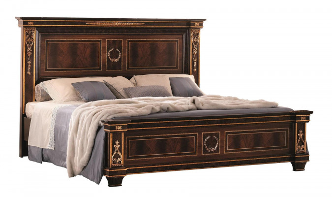 Ložnice hotelové postele manželská postel Design Dřevo 180x200cm Nábytek arredoclassic