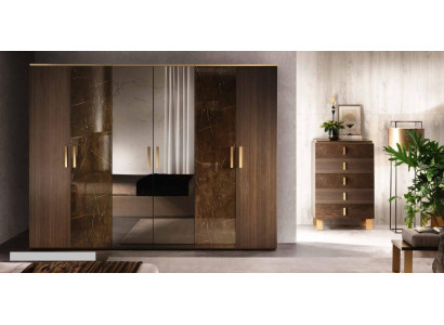 Skříň Design Vysoký lesk Skříně Nábytek bydlení Nábytek Dřevo
