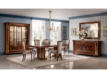6 židlí Set židle jídelní sestava nábytek polštář Jugendstil Design