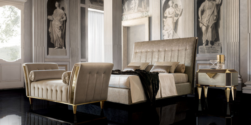 Designer Polsterbett Postel Postele Kožená lůžka Manželská postel Designer postel NOVÉ