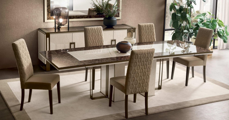 Jídelní stůl Stůl Jídelna Obývací pokoj Sestava Dřevo Design Stoly 200x102/280cm