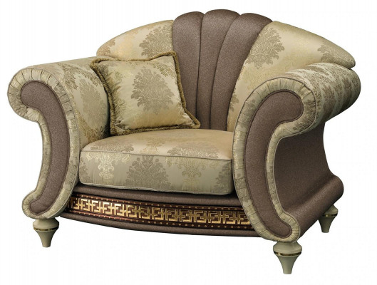 Design křeslo textil Luxus televizní pohovka 1 místo pohovka relaxační lounge nový