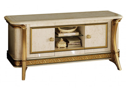 Klasická komoda komody v antickém stylu z masivu komodní skříně Sideboard Italy.