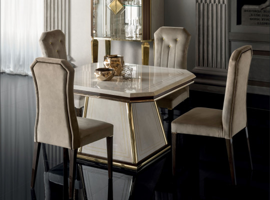 Luxusní nábytek jídelní stůl stůl obývací pokoj design stolu 120/160cm nový
