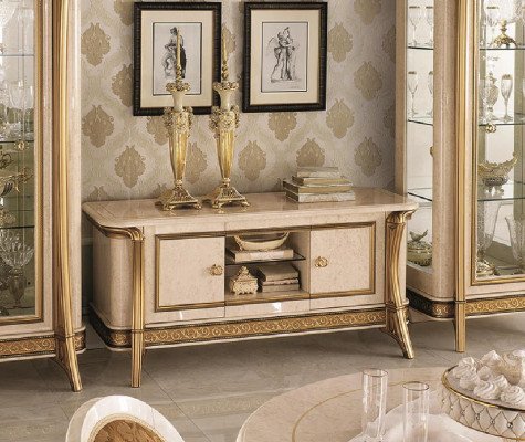 RTV Sideobard Kommode Klassik Designer Möbel Barock Rokoko Jugendstil → RTV komoda Sideboard Klasický design nábytek Barok Rokoko secese