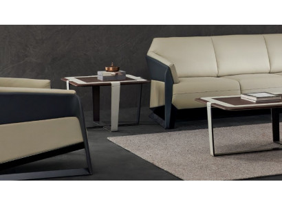 Beistelltisch Kaffeetisch Beistelltisch Designer Tisch Wohnzimmertisch -> Konferenční stolek Konferenční stolek Designový stůl Obývací pokojní stolek
