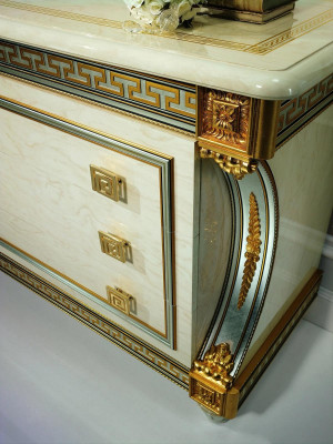 Komody Sideboard zásuvky komoda Dřevo Design Skříň Skříňky Nový