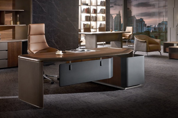 Psací stůl Design kancelářský nábytek Zařízení Stůl Šéf Boss Rohové stoly