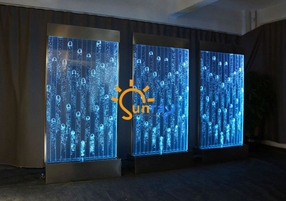 Panel oddělovací stěna Vody Stěny Zeď LED Vodní stěna Design