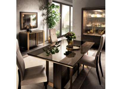 Designer jídelní stůl Design stůl dřevo jídelní pokoj obývací pokoj klasický 160x90 cm Nový