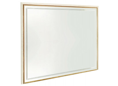 Zrcadlo Dřevěné zrcadlo Designer chodba Obývací pokoj Design 270x215 arredoclassic