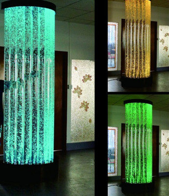 Vodní sloup XXL 110x200 cm velká vodní stěna Sloupová stěna Oddělovací zeď