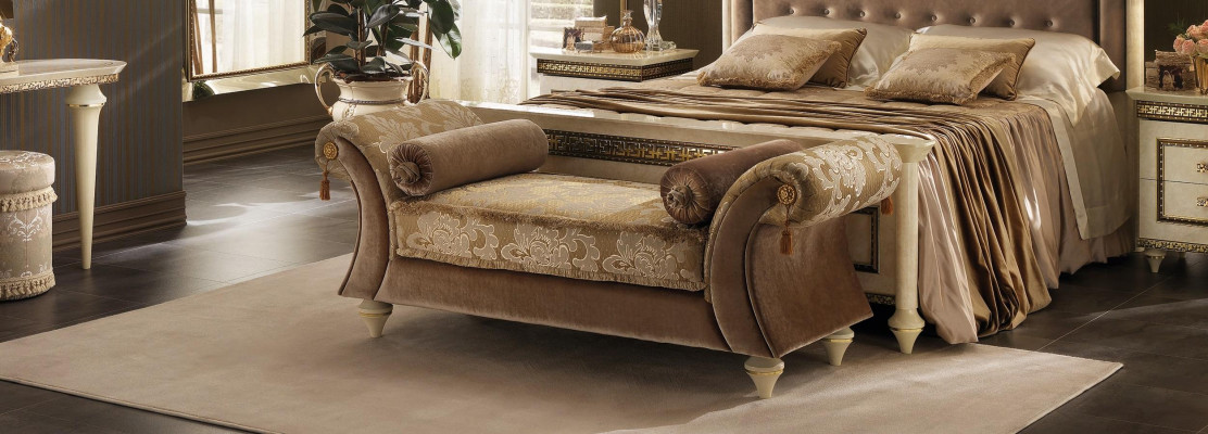Chaiselounge Pohovka Ležení Pohovka Ležet Chaise Textil Baroko Rokoko arredoclassic