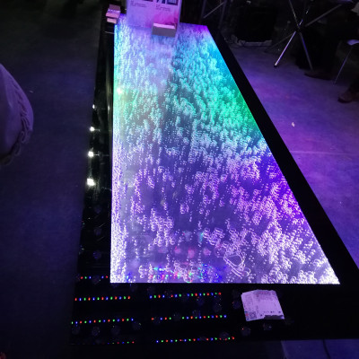 Led Bar Stůl Voda Stěna Bar Pult Regál Nábytek Osvětlený Barový Stůl