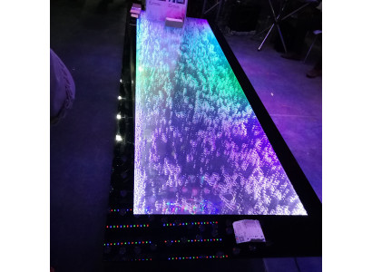 Led Bar Stůl Voda Stěna Bar Pult Regál Nábytek Osvětlený Barový Stůl
