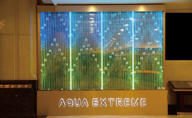 Trennwand Regal Schrank Wasserwand Säule Wände LED 90x300 Wasserwände Waterwall Oddělovací stěna Regál Skříň Vodní stěna Sloup Stěny LED 90x300 Vodní stěny Waterwall