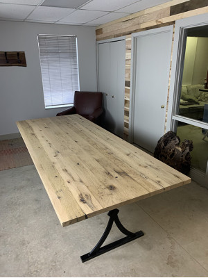 Pravý dřevěný epoxidový stůl River Table 260x90 Nový Masivní stoly