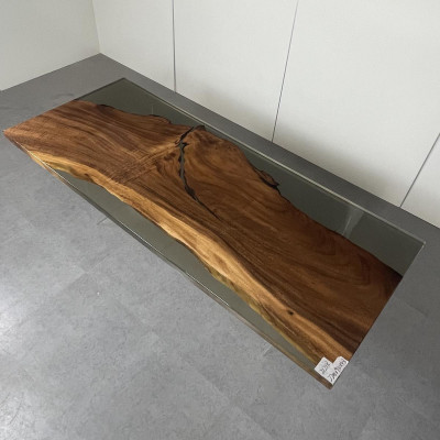Luxus Epoxidový stůl River Table z pravého dřeva hmotnostních designů