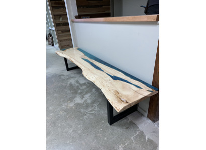 Konzolový stůl Vedlejší Epoxid stůl Sideboard Konzolový stůl Stoly na zeď Epoxy Nový