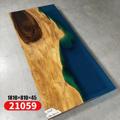 Stůl Moře Voda Řeka Skutečné dřevo říční stůl 181x81cm stoly