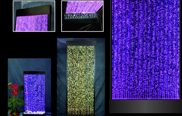 Přepážka Regál Skříň Vodní zeď Sloup Stěny LED 200x220