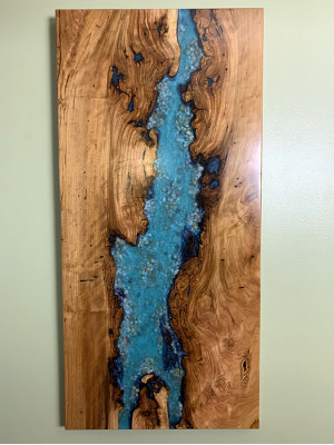 Epoxidové obrazy Obraz na zeď 120*70 Obraz na zdi Obrazy Rukodělné designérské epoxidové malby
