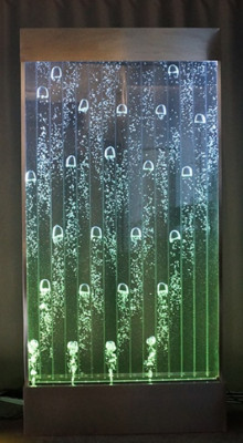 Stěnový panel s vodními bublinami LED dekorativní vodní stěna Designer Wasser Wand