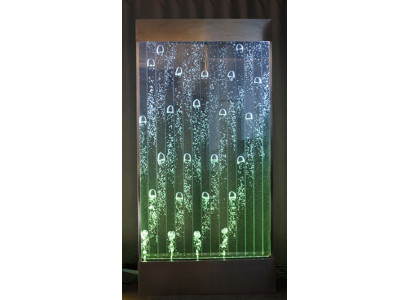 Stěnový panel s vodními bublinami LED dekorativní vodní stěna Designer Wasser Wand