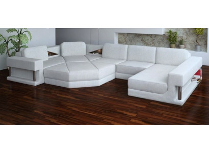 Žijící krajina Design látkové pohovky funkce postel spaní pohovka rohová sedací souprava U tvarová pohovka