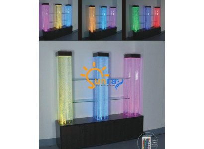LED Regal Bar Vodní stěna Sloup Osvětlené vodní stěny Bar Pult Police Nábytek