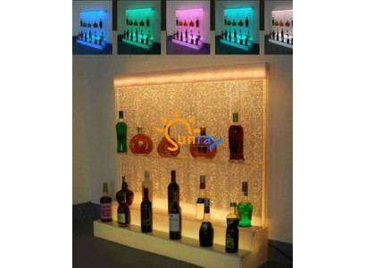 LED Regal Bar Vodní stěna Sloup Osvětlené vodní stěny Bar Pult Regál Nábytek