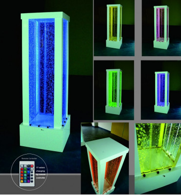 Vodní stěna s LED osvětlením Regál Sloup Vodní sloupy Bar Pult Designer Osvětlený