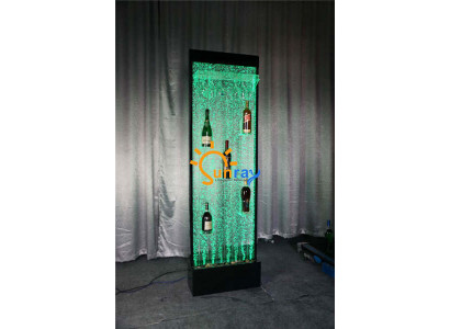 Vodní stěna Sloup Vodní stěna Police Bar Police Skříň Nábytek LED