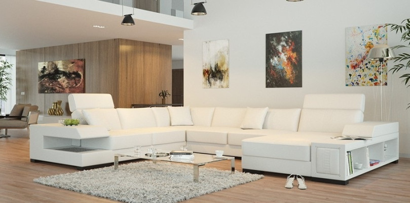 Stilvoll entspannen Das U-förmige Ecksofa für moderne Wohnräume