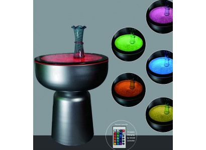 Designový stůl Vodní sloupy Sloup Voda Pohovka Stoly s LED přistavovacími stolky