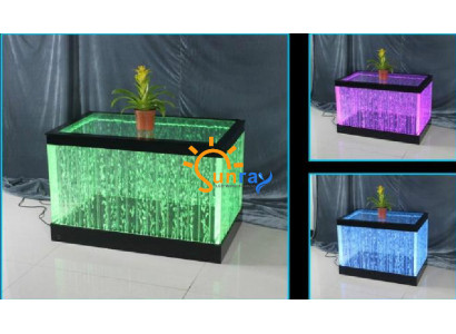Design Stůl Konferenční Stůl Vodní Sloup Sloup Voda Pohovka Stoly LED