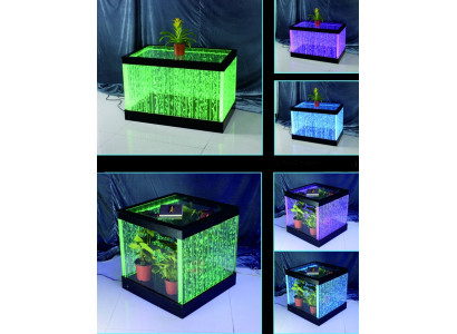 Stůl Konferenční stůl Design Voda Sloupy Sloup Voda Pohovka Stoly LED