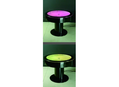 Design Stůl Konferenční Stůl Voda Sloupy Sloup Stoly Pohovka LED Osvětlený