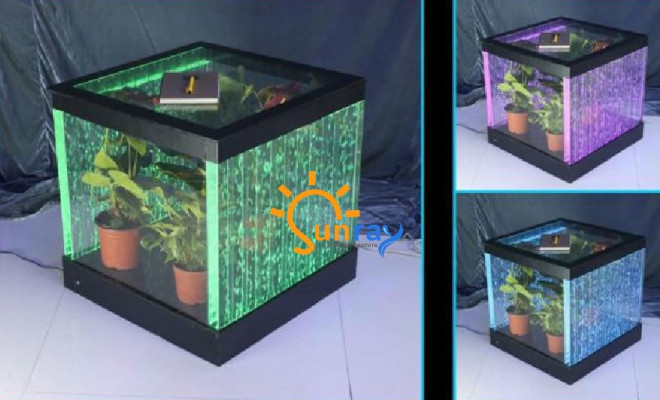 Design Stůl Konferenční stůl Vodní Sloup Sloup Pohovka Stoly LED Osvětlení