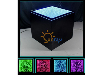 Čtvercový stolík z ledu Kávový stůl Nábytek do obývacího pokoje Vodní sloupec