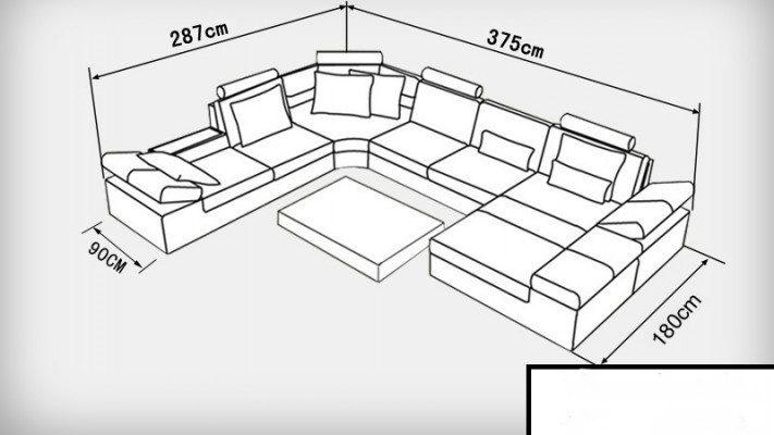 Moderní sedací souprava rohová sedací souprava pohovka čalouněná pohovka rohová sedací souprava kůže pohovka