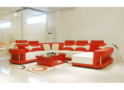 Wohnlandschaft Ecksofa Ecke Sofa Couch Polster Möbel Garnitur XXL Big -> Obývací krajina rohová sedací souprava rohová pohovka nábytek garnitura XXL Big