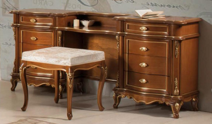 Konzolový stůl Designer Dřevěný stůl Konzole Toaletní stůl Nábytek