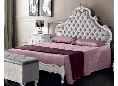 Postel Ložnice Design Postele Dřevo Manželská postel Italský nábytek Chesterfield