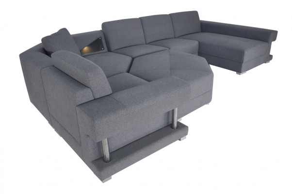 Eck Sofa Couch Polster Ecke Wohn Zimmer Landschaft Designer CouchenTextil A1131  Rohová pohovka pohovka čalounění kout obývací pokoj krajina designér pohovky textilie A1131