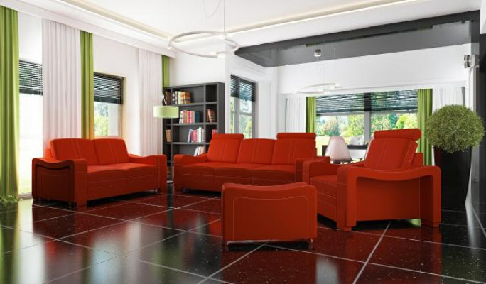 Kůžená pohovka Design Sofa Sedací souprava 3+2+1 s USB Sedací souprava Potahová sedací souprava